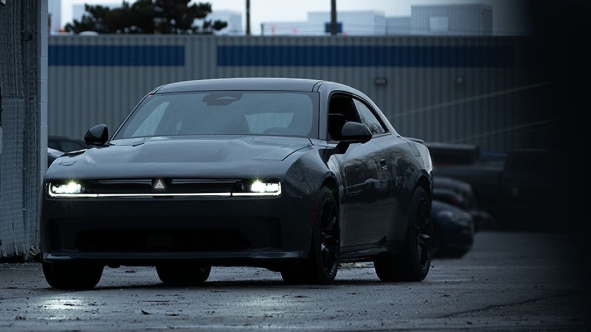 Dodge's 2025 Charger Daytona EV Sneak Peek Draws Mixed Comments